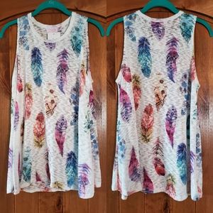 Pink Lily Boutique Over the Rainbow Tank Top